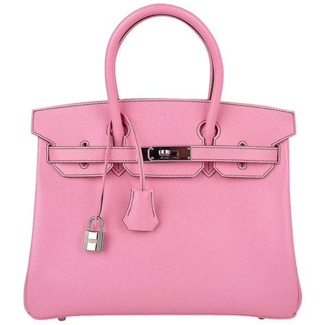 hermes bag pink color|pink hermes bag sotheby's.